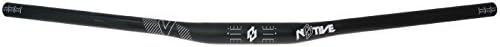 N8TIVE Handlebar AL7075 740x31,8, 10 mm Rise, 5 ° Up, 7 ° BACKSWEEP – Black