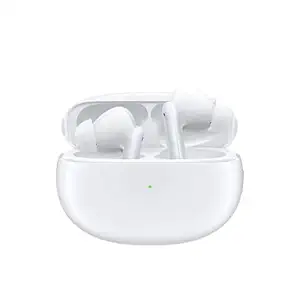 Oppo Enco X Bluetooth Wireless Earphones with Mic, Support (ANC) Industry Leading Active Noise Cancellation, Long Battery Life for Call, IP54 Dust & Water Resistant, Supports Android and iOS (White)