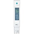HM DIGITAL AP-1 Handheld TDS Meter Tester With Large LCD Screen Includes ATC Temperature Reading Magnetic Body Testing For Hydroponics Gardening Aquariums Reefs Pools Spas Water Treatment Drinking Pure Filter system