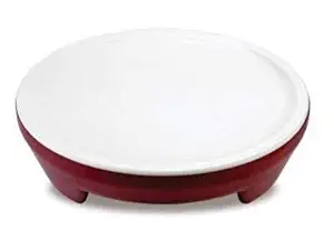 KREZON Polpat Plastic Fiber Unbreakable Roti-Maker, Rolling-pin Board, Life time Durable Roti/papad/chapatti/puri