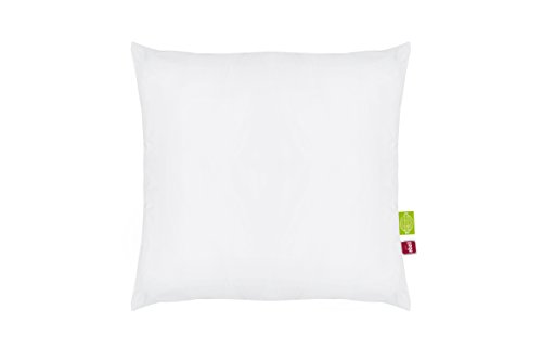 Abeil 15000000532 Bio Attitude Kopfkissen, klassisch, umweltfreundlich, Bio-Baumwolle, 60 x 60 cm, Weiß