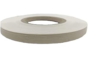 bricoleva.it Rolle für Holz, erhältlich in mehreren Farben aus ABS-Kunststoff für Möbel mit 50 Metern, Dicke 1 mm, Rand, nicht vorgeklebt, Rosenholz, Weiß, Höhe 22 mm