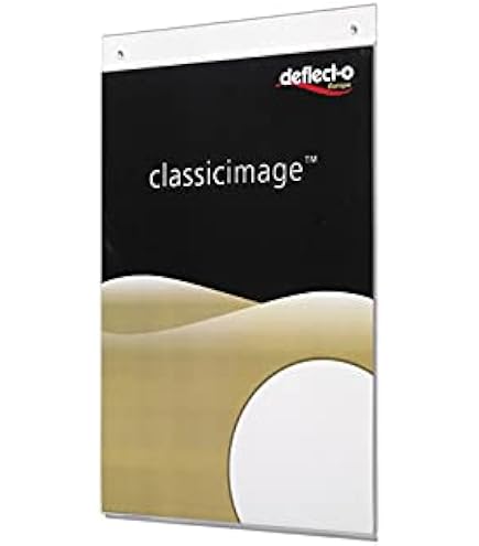 VITAdisplays Présentoir à prospectus de table DIN A5 en forat paysage