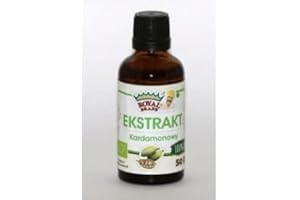 ROYAL BRAND Kardamom Extrakt Bio, 50 ml, ohne künstliche Farbstoffe, Konservierungsstoffe oder Aromen.
