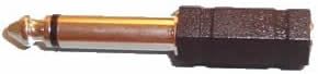 Aptii 6.35 1/4" male to 3.5 mm female audio mono jack adapter