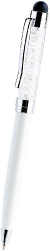 Callstel 2in1-Kugelschreiber mit Touchscreen-Stift in Diamant-Optik - 3