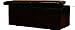New Large Ottoman Foldaway Storage Blanket Toy Box Bench Faux Leather Black 76x38cms