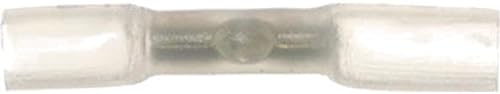 Heatshrink Butt Connectors Adhesive Lined Straight Crimp Terminals 0.2-0.5mm² Wire Clear Pack of 30 ET90-30