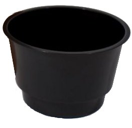 2er Set XXL Flower Tower Anthrazit – 2 Pflanztöpfe mit 74 cm Höhe, 48 cm Durchmesser und 58 Liter Volumen für Innen- und Außenbereiche, inkl. halbhohem Einsätzen für sauberes Bepflanzen und einfaches Umtopfen - 3