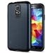 Produktbild Samsung Galaxy S5 Hülle, Spigen® [Slim Armor] Dual-Layer Schutzrahmen [Metal Slate] Luftpolster-Technologie an den Kanten / 2-teiliges Case Schutzhülle für Samsung Galaxy S5 Case Cover, Samsung S5 Case Cover - Metal Slate (SGP10751)