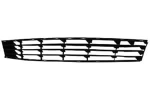 REPIAUTO Grille de pare-choc avant centrale compatible avec Renault Clio 3 phase 1 2005-2009