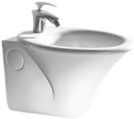 Sculture Wall Hung Bidet White 1TH