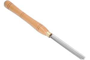 Yosoo Health Gear Bowl Gouge Woodturning Tool, Wood Lathe Chisels HSS High Speed Steel Middle Inner Arc Blade Turning Tools Woodworking Lathe Chisels