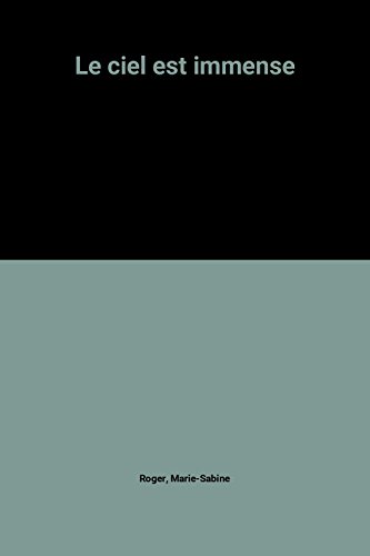 couverture de : Le ciel est immense