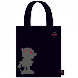 Preisvergleich Produktbild 28970 - NICI - Devil & Angel Baumwolltasche Teufel als Schatten