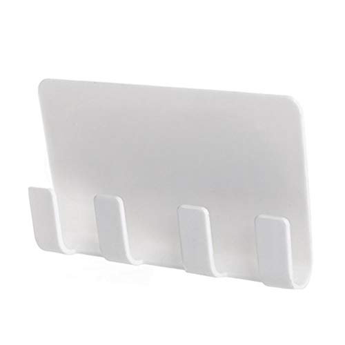 Preisvergleich Produktbild Hemobllo Telefon-Ladehalterung Wandhalterung Ladehalterung für Das iPad 4 Haken Rack (weiß)