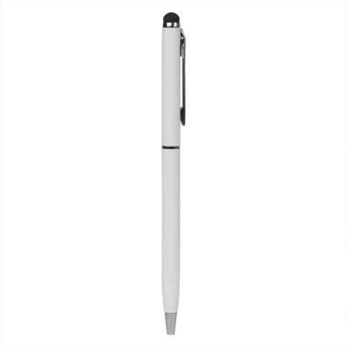 COGODIS Stylus Touch Pen Kugelschreiber für Touchscreen kapazitiv - #02 - für viele kapazitive Touchscreens - Bildschirm-Eingabe-Stift, Farbe:Weiß