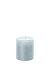 Produktbild 8 Stück durchgefärbte Stumpenkerzen (H x Ø) 90 x 58 mm, Farbe Silbergrau, mit ASF-Folie zum Abbrandschutz, Wiedemann Marble Kerzen, Advent, Adventskranz, Weihnachten, Dekoration, Event