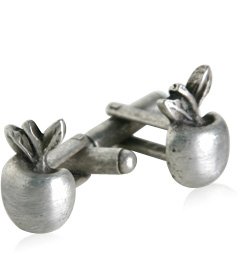 Apfel Manschettenknöpfe