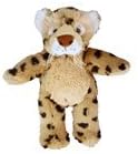8" Build Stuff a Teddy Bear Black Spot Leopard Deluxe Party Kit with Passport and T-shirt
