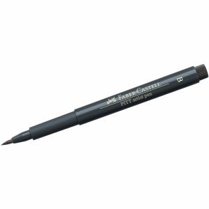 Preisvergleich Produktbild 10 x Faber Castell Tuschestift Pitt Artist Pen B indigoblau dunkel