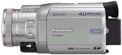 Panasonic NV-GS400B MiniDV Digital Camcorder [4Mp, 3 CCD's, 10x, 3.5