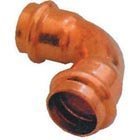 Preisvergleich Produktbild Kupfer Press-Bogen 90° innen / innen (18 mm)