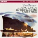 Philips Beethoven : Sonates pour piano n° 8 "Pathétique", n° 23 "Appassionata" et n° 14 "Clair de Lune"