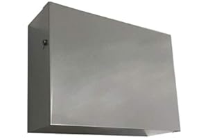 INDOOR OUTDOORS Grey Household Fuse Box Consumer Unit Cover - Electricity Box Cover for Home, New Build Property, Office and Industrial - (Standard To Fit 380mm X 260mm X 130mm Box)