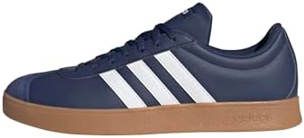 Adidas Uomo VL Court Base Shoes, Dark Blue/Ftwr White/Gum10, 44 2/3 EU