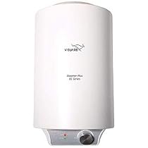 Buy V-guard Steamer Plus EC 10 Lit. Storage water heater Online at Low  Prices in India - Amazon.in