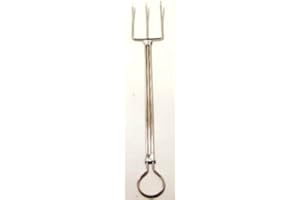 KITCHENCOOKSHOP Toasting Fork s/s extendable up to 54cm Guaranteed Quality for Cookware Company