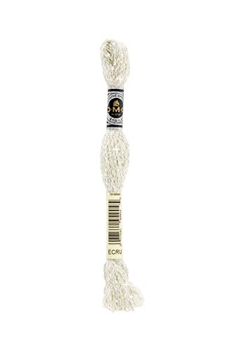 DMCEtoile Shimmering Threaded Mouliné - 6 Strand x 8m Skein 617-ECRU