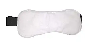 PRASJAL Blind Sleeping Eye Mask Slip Night Sleep Eye Super Soft & Smooth Travel Masks for Men Women Girls Boys Kids (White)