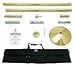 Produktbild X Pole XPert 45mm Brass - Staisch und Drehend - Professionelles Pole Dance Set