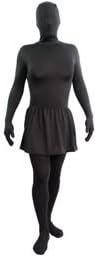 Full Buzzsuit with Skirt - Black Matt - Medium