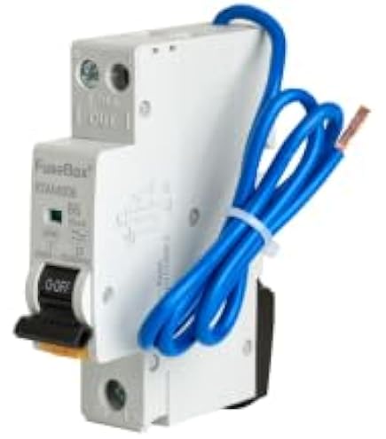 Cucrb16a 01 Fusebox 16A 1P+N 1 Module B Curve 6kA 30mA Type A RCBO ( RTA061630B Cucrb16a 01 Specs