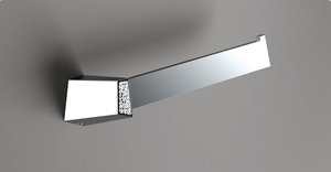 Preisvergleich Produktbild Tür Handtuch Ring rechts mit Kristall Swarovski S8