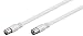 Produktbild Goobay Antennenkabel (Class A+, 95 dB), 3X geschirmt; Antennenkabel (Class A+, 95 dB), 3X geschirmt, 5 m, Weiß - Koax-Stecker > Koax-Buchse (vollständig geschirmt)