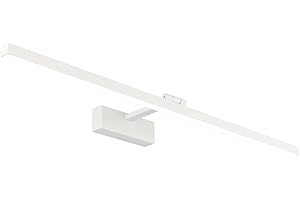 Klighten Lámpara LED de Espejo 24W 1170LM Lámpara de espejo Aplique 80cm 5500K Luz natural para Espejo Muebles de Maquillaje Aparato Montado en la Pared