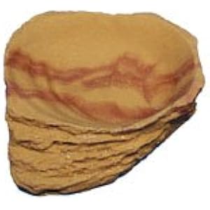 Eckwasserschale small - sandstone / Wasserschale , Trinkschale sandstein