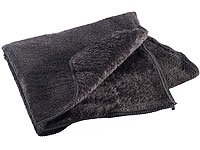 Semptec Urban Survival Technology Mikrofaser-Handtuch, 2 versch. Oberflächen, 80 x 40 cm schwarz - 6