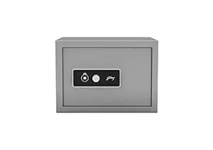 Godrej Security Solutions Forte Pro 15 Litres Safe Locker for Home & Office with Mechanical Key Lock (Grey)