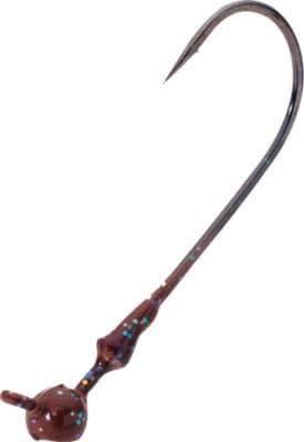 Bagley SJ18-19 1/8-Ounce Jig Head Hard Bait Fishing Lure, Brown Finish by Bagley