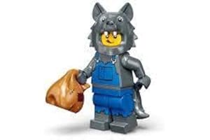 FCP Lego 71034 Minifigures Serie 23, Beutel-Set in limitierter Auflage 2022, Kollektion mit 1 von 12 Wählen Sie Ihren Charakter (Wolf)