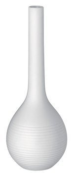 Räder - Zuhause - Vase - waagerechte Linien - Porzellan Ø 7cm Höhe 21cm