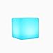Produktbild Paddia Personalisierte Licht Einzigartige Lampe Geschenk LED Schlafzimmer Ferngesteuerter Cordless Hocker Sitz Beistelltisch Für Geburtstagsdekoration Beleuchtung Cube Stimmung Stuhl Möbel Garten Part