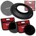 Produktbild WonderPana 145 Neutral Density Kit - 145mm Filter Holder, Lens Cap, ND16 and ND32 Filters for the Canon 8-15mm EF f/4L Fisheye USM Ultra-Wide Zoom Lens (Full Frame 35mm)