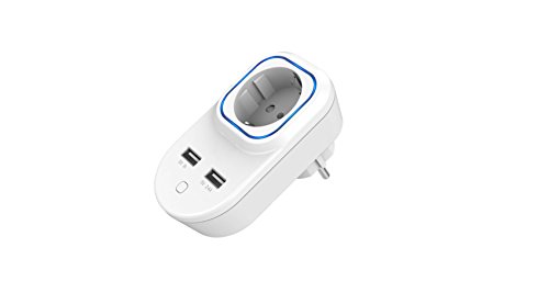 Preisvergleich Produktbild Cyrus ZUB-CYR10118 SmartHome Zwischenstecker 2.0 Z-Wave Plus, Weiß