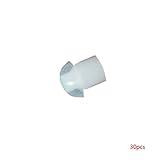 Lorjoy Mushroom Silicon Earbuds for Two Way Radio Air Acoustic Tube Headset Walkie Talkie Headset Air Tube